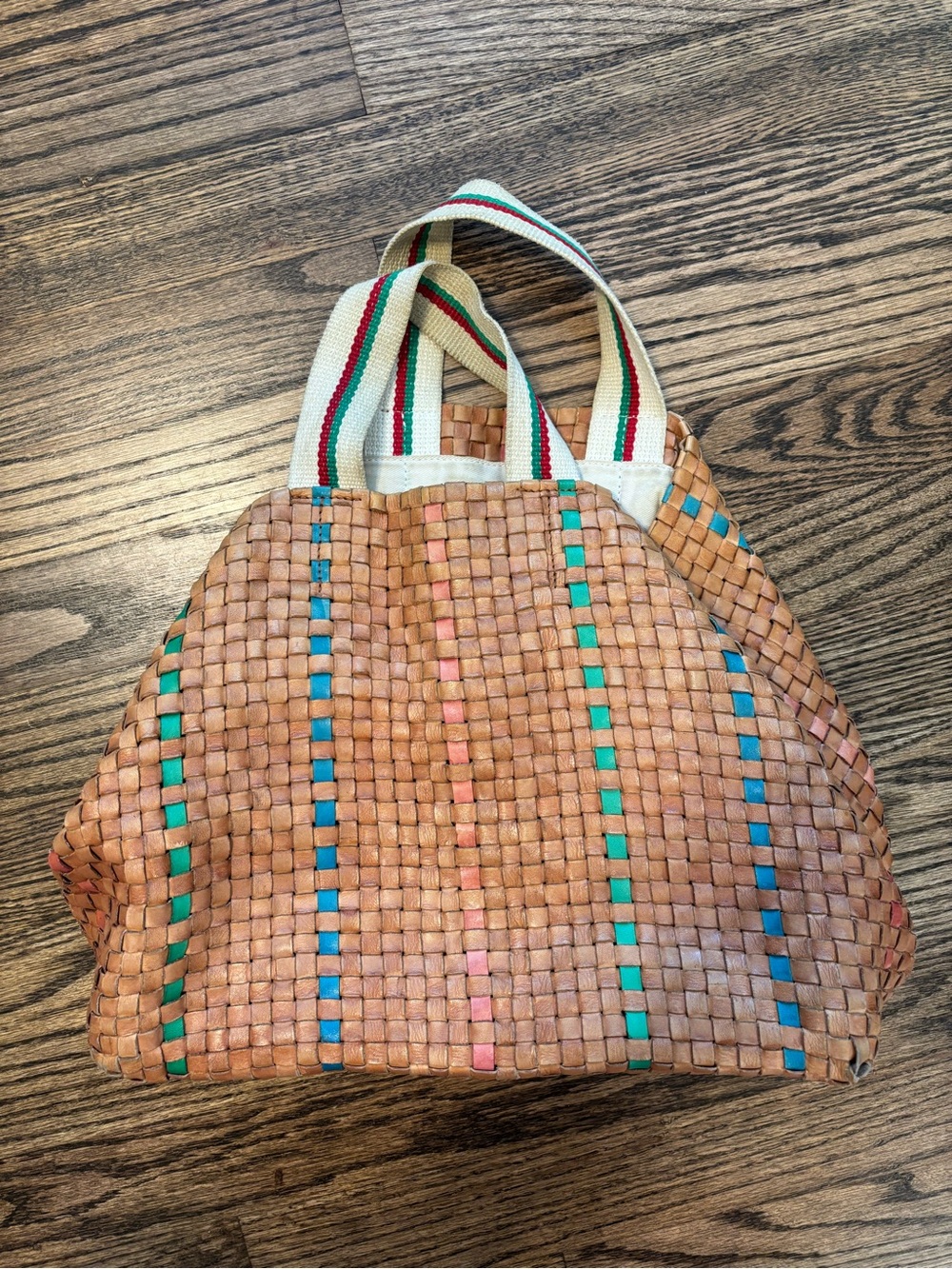 Well-loved Clare V Bateau tote